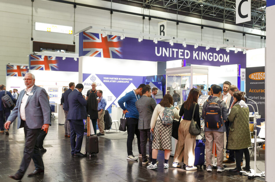 Inside Medica UK hall